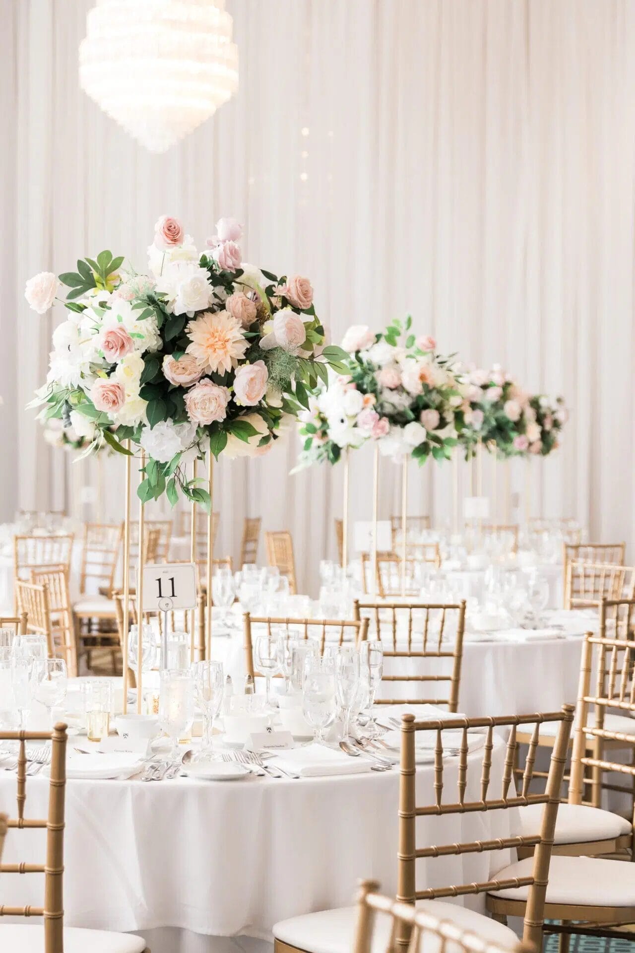 Statement Florals Beyond the Centerpieces